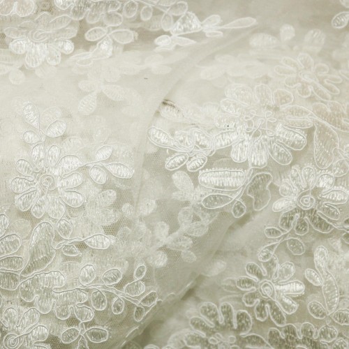 White Hibiscus Full Lace