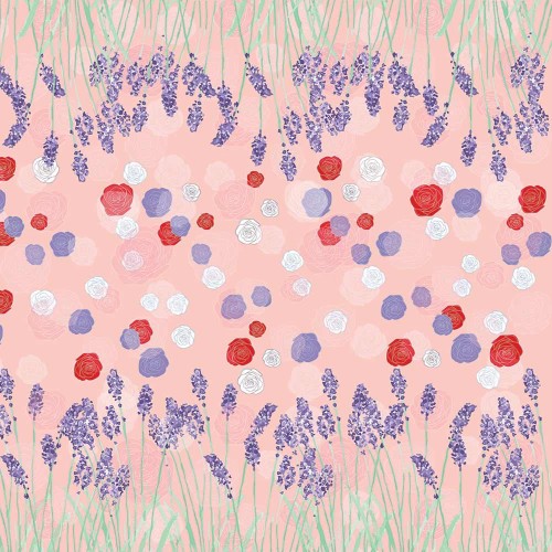 Sweet Lavender Printed Rosella