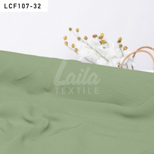 Avocado Green Chiffon Janna