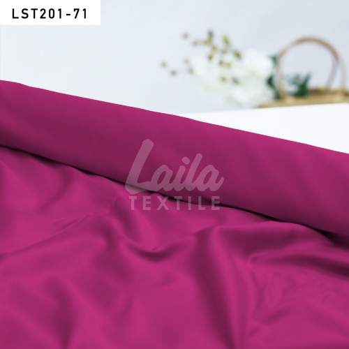 Fuchsia Red Melati Satin