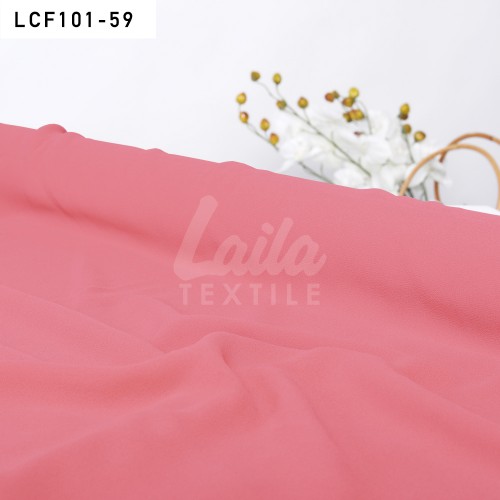 BUBBLEGUM CHIFFON GEORGETTE