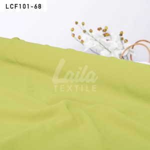 LINDEN GREEN CHIFFON GEORGETTE