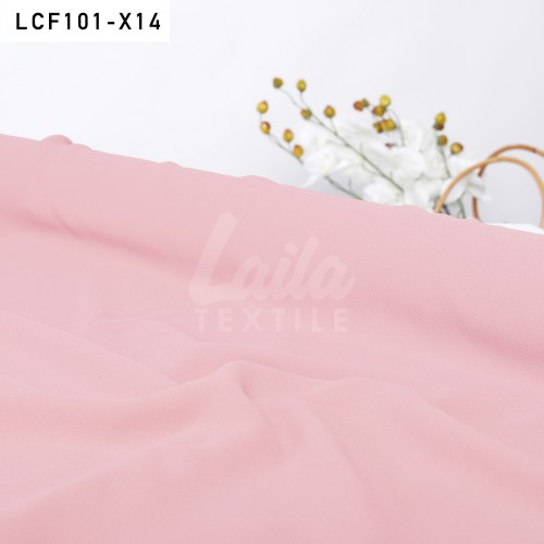 Crystal Rose Chiffon Georgette