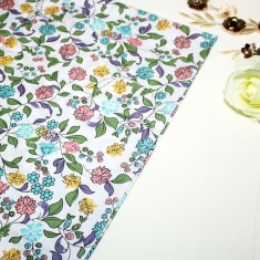 Cute Flora Cotton Printed